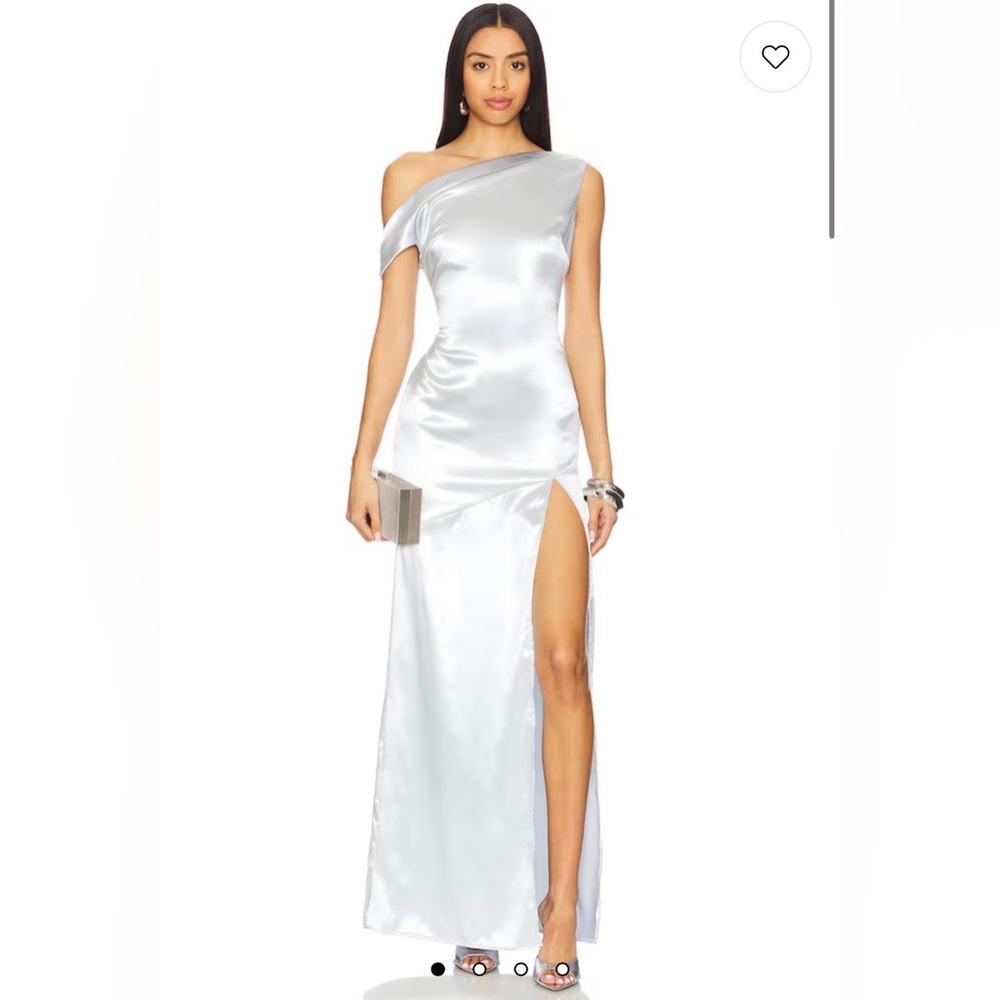Lovers + Friends Monika gown in ice blue